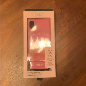 BRAND NEW Pink kate spade iPhone X/XS Folio Case